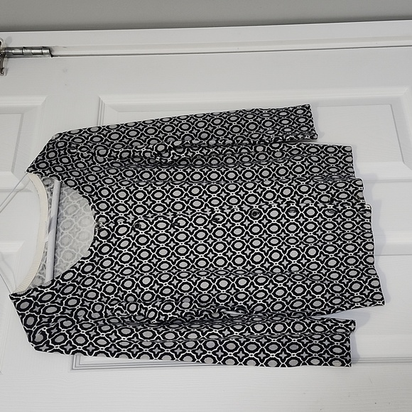 Joe Fresh Style pattern button cardigan - Picture 1 of 6